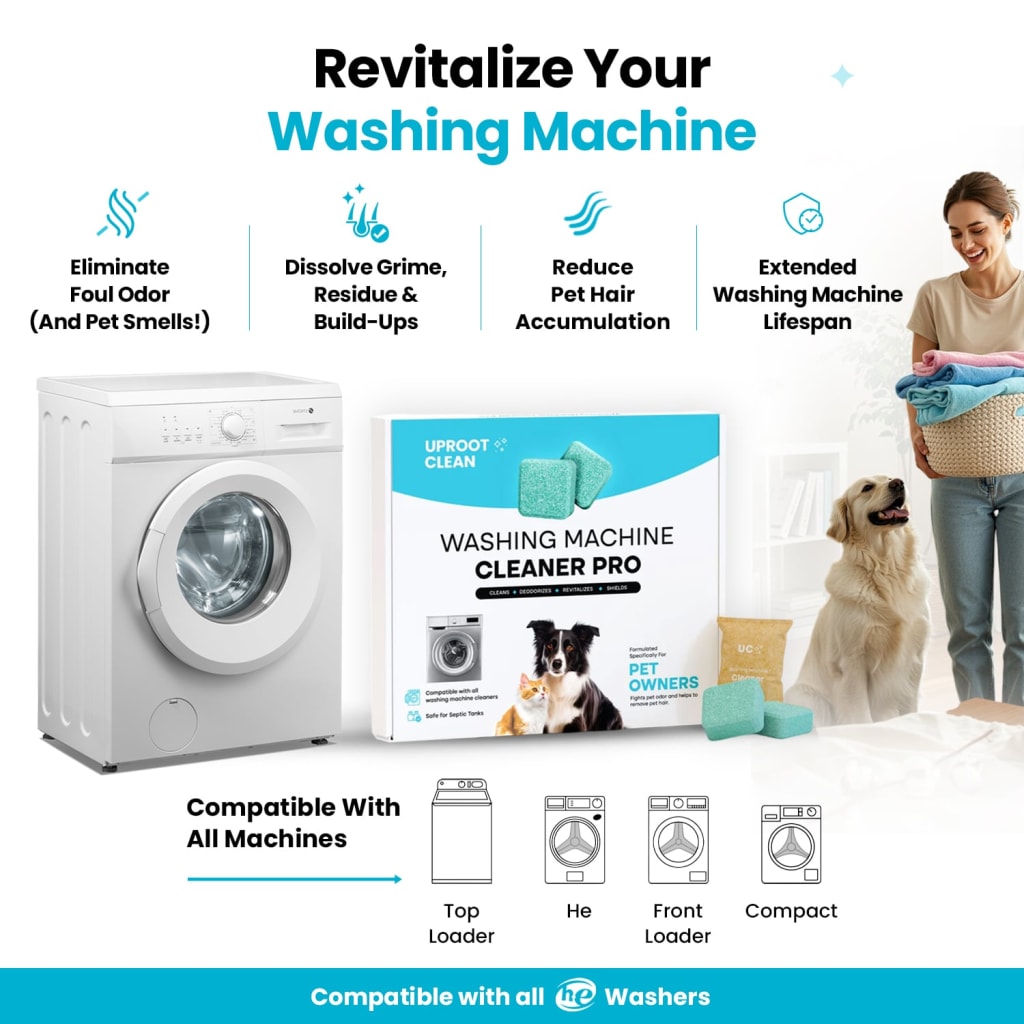 FreshCore washing machine cleaning