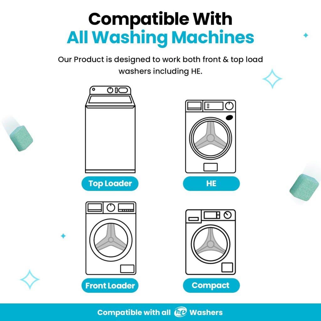 FreshCore washing machine cleaning